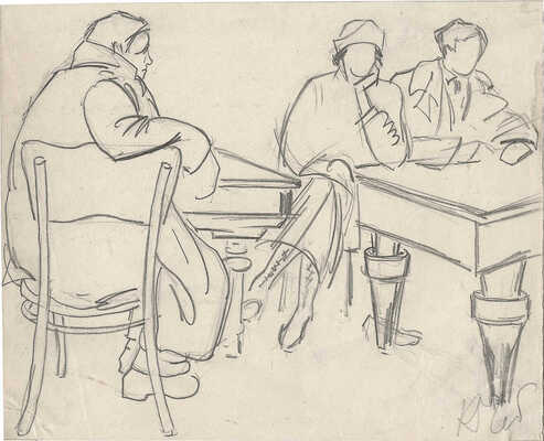 Чеботарёв Константин Константинович. Лот из двух работ: